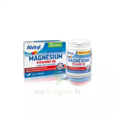 Alvityl Magnésium Vitamine B6 Libération Prolongée Comprimés Lp B/45 à Le Plessis-Bouchard